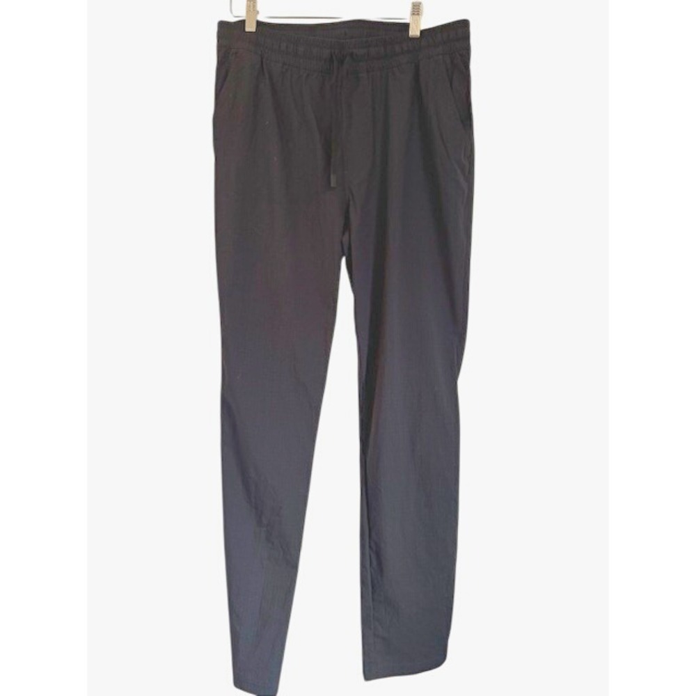 NWT All in Motion Black Ripstop‎ Pants Men's Drawstring Quick Dry UPF 50+ - S